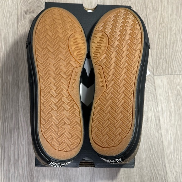 New Converse Star Player 76 Suede Low GS 'ENGINE SMOKE' Brown Black Size 5M/6.5W - Picture 8 of 12